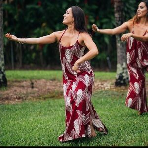 Sig Zane x Fighting Eel maxi dress, size S (small)